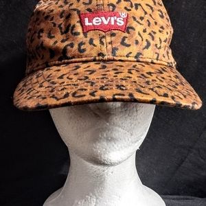 "Levi's Strauss" Leopard Print Baseball Cap